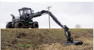 The DM360 is a turnkey package that combines Diamond’s attachments with a world-class right-of-way platform. Image: Diamond Mowers