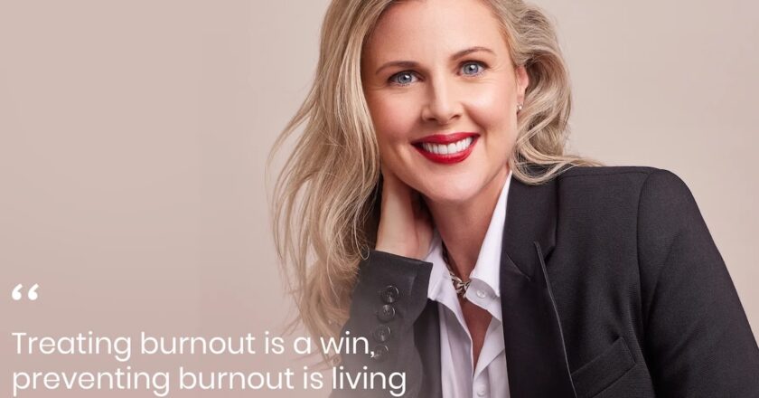 Sally McGrath helps women and individuals and teams build resilience, manage stress, and prioritise sustainable wellbeing. Image: Sally McGrath