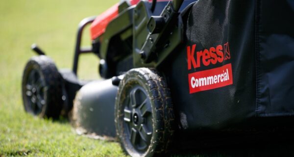 Battery fleets offer benefits over petrol-driven machinery, eliminating the impact of petrol price swings. Images Kress