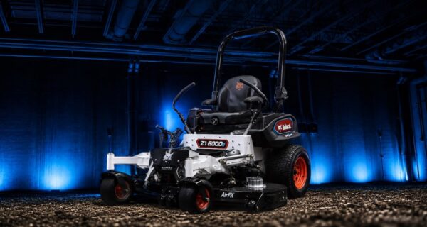 Bobcat® has launched its first all-electric zero-turn mower — the ZT6000e. Image: Bobcat