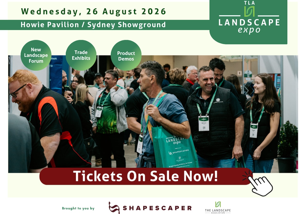 The countdown is on for the 2026 TLA Landscape Expo